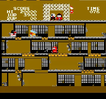 Vs. Ninja Jajamaru Kun (Japan) screen shot game playing